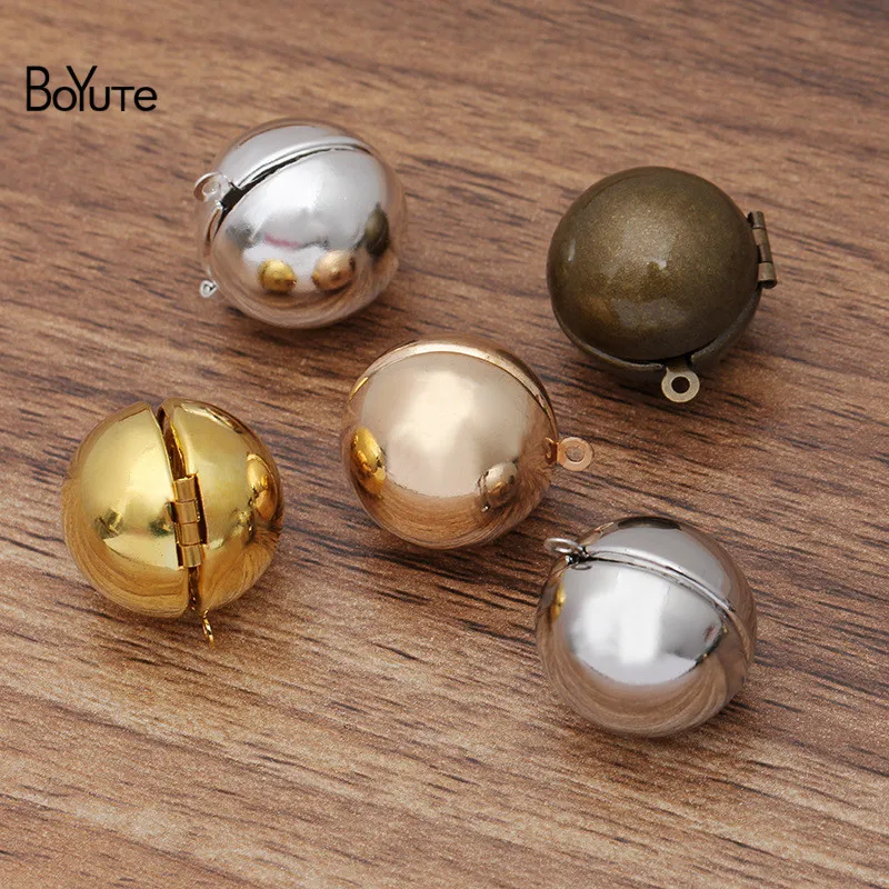 BoYuTe (10 Pieces/Lot) 18MM Metal Brass Ball Locket Pendant Diy Photo Locket Factory Direct Sale
BoYuTe (10 Pieces/Lot) 18MM Metal Brass Ball Locket Pendant Diy Photo Locket Factory Direct Sale