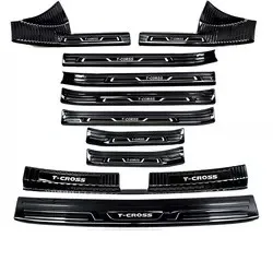 For Volkswagen T-CROSS 2018 2019 2020 High-quality stainless steel car threshold guard anti-scratch protection car accessories
For Volkswagen T-CROSS 2018 2019 2020 High-quality stainless steel car threshold guard anti-scratch protection car accessories