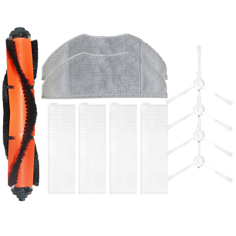 TOP!-HEPA Filters Main Roller Brush Side Brushes Mop Cloths for Xiaomi Mijia G1 Vacuum Cleaner Parts
TOP!-HEPA Filters Main Roller Brush Side Brushes Mop Cloths for Xiaomi Mijia G1 Vacuum Cleaner Parts