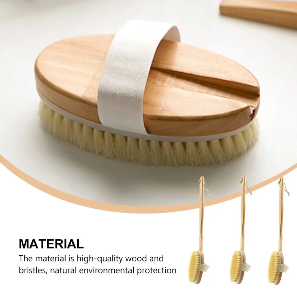 3Pcs Bathing Massager Brush Shower Massaging Brush Bathroom Supplies (Khaki)
3Pcs Bathing Massager Brush Shower Massaging Brush Bathroom Supplies (Khaki)