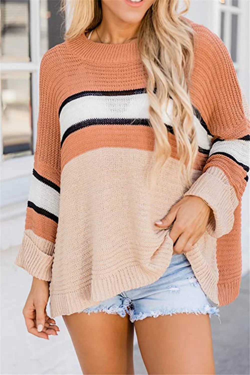 Oversized Sweater Women Harajuku Loose Pullovers Ladies Soft Striped Multicolor Batwing Sleeve Chic Korean Tops 2020 Autumn
Oversized Sweater Women Harajuku Loose Pullovers Ladies Soft Striped Multicolor Batwing Sleeve Chic Korean Tops 2020 Autumn