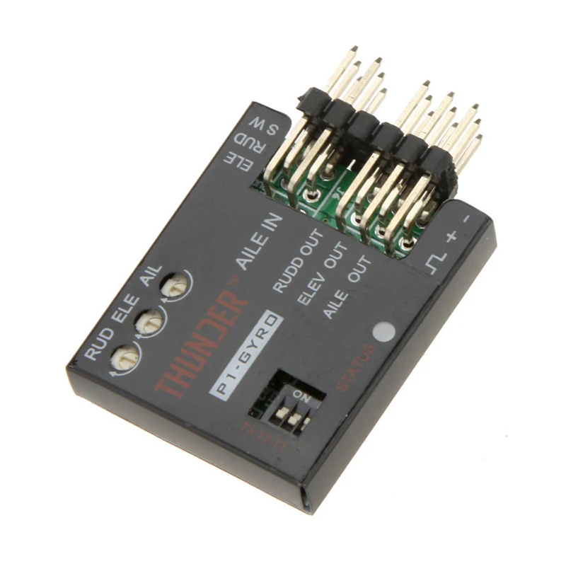 P1-GYRO 3-Axis Flight Controller Stabilizer System Gyro For Fixed Flying Wing Black
P1-GYRO 3-Axis Flight Controller Stabilizer System Gyro For Fixed Flying Wing Black