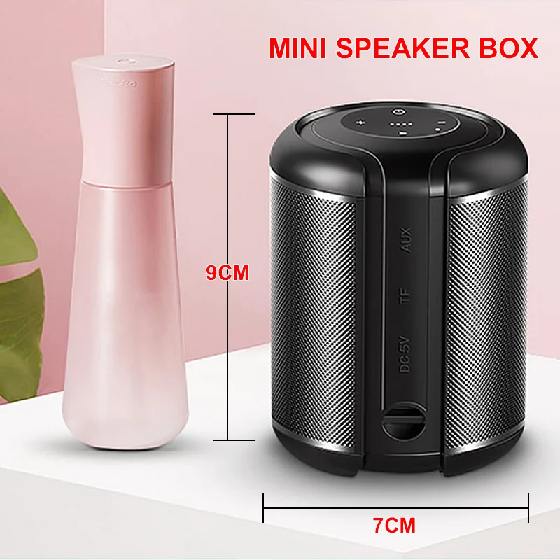 Wireless Bluetooth Speaker Multi-function Metal Subwoofer Small Steel Gun TWS Connected Mini Stereo
Wireless Bluetooth Speaker Multi-function Metal Subwoofer Small Steel Gun TWS Connected Mini Stereo