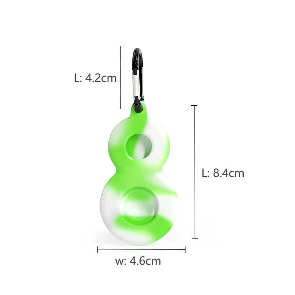 Simple Dimple Fidget Sensory Toy Push Bubble Stress Relief for Adults Kids Autism Special Needs for Apple Airtags Case Buckle#20
Simple Dimple Fidget Sensory Toy Push Bubble Stress Relief for Adults Kids Autism Special Needs for Apple Airtags Case Buckle#20