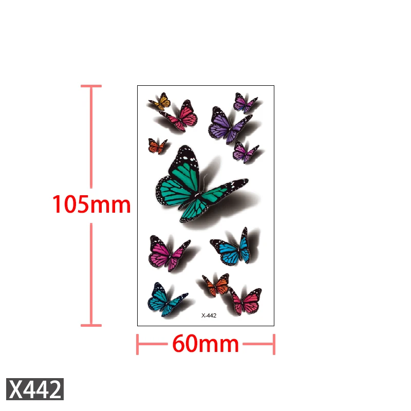 Waterproof Temporary Tattoos Water Transfer Stickers Butterfly Wolf Zebra Tree Heart Boy Girl Kids Beautiful Body Art X438-442
Waterproof Temporary Tattoos Water Transfer Stickers Butterfly Wolf Zebra Tree Heart Boy Girl Kids Beautiful Body Art X438-442