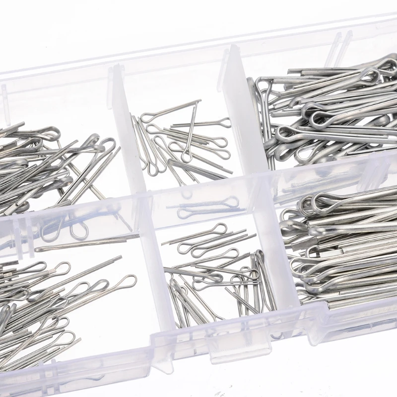 Stainless Steel Split Cotter Pins Silver Tone Sliver Split Pins Cotter Fixings K0AB
Stainless Steel Split Cotter Pins Silver Tone Sliver Split Pins Cotter Fixings K0AB
