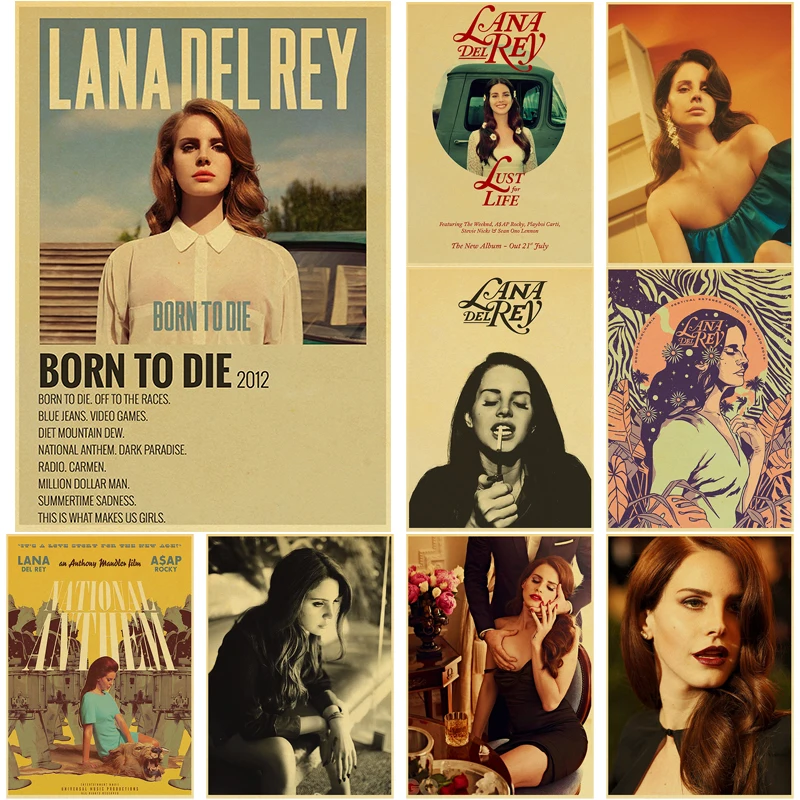 Singer Lana Del Rey Vintage Home Living Room Bar Cafe Decor Gift Art Wall card Metal Print Tin Sign
Singer Lana Del Rey Vintage Home Living Room Bar Cafe Decor Gift Art Wall card Metal Print Tin Sign