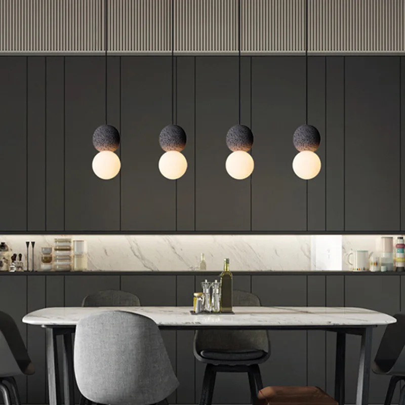 Nordic art cement bedroom bedside pendant lamp creative minimalist stone restaurant aisle cafe decor hanging light fixtures
Nordic art cement bedroom bedside pendant lamp creative minimalist stone restaurant aisle cafe decor hanging light fixtures