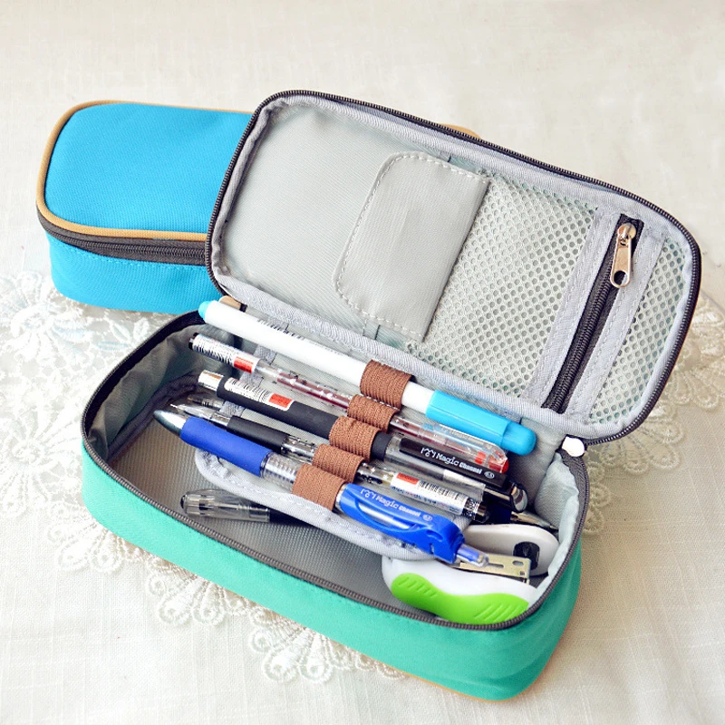 Korea Multifunction School Pencil Case & Bags Large Capacity Canvas Pen Curtain Box For Students Gifts Stationery Supplies
Korea Multifunction School Pencil Case & Bags Large Capacity Canvas Pen Curtain Box For Students Gifts Stationery Supplies