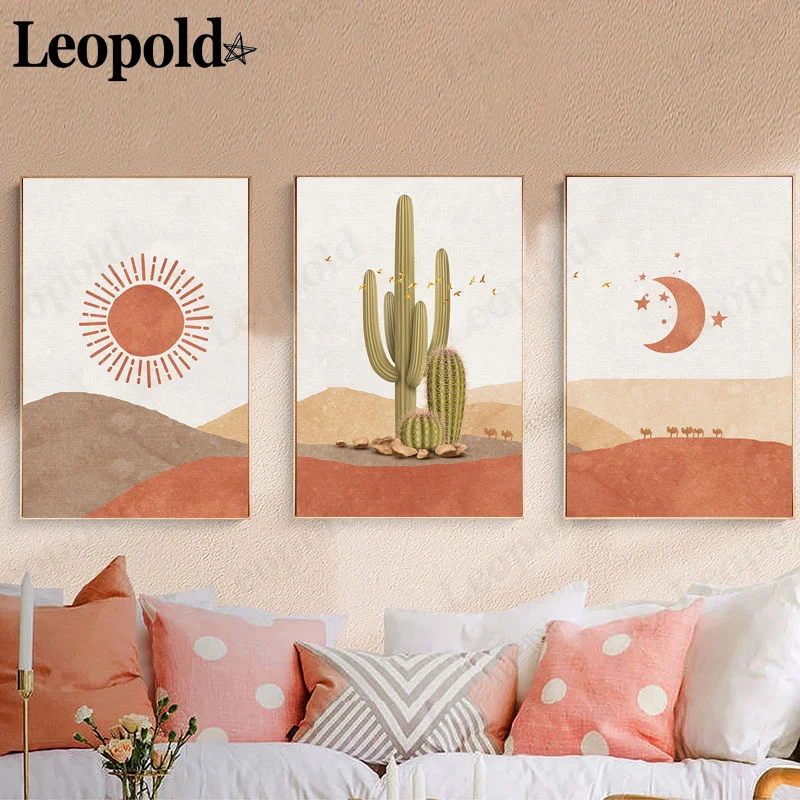 Modern Abstract Landscape Canvas Poster Sun Moon Scene Picture Print Watermelon Color Boho Style Art Living Room Decoration
Modern Abstract Landscape Canvas Poster Sun Moon Scene Picture Print Watermelon Color Boho Style Art Living Room Decoration
