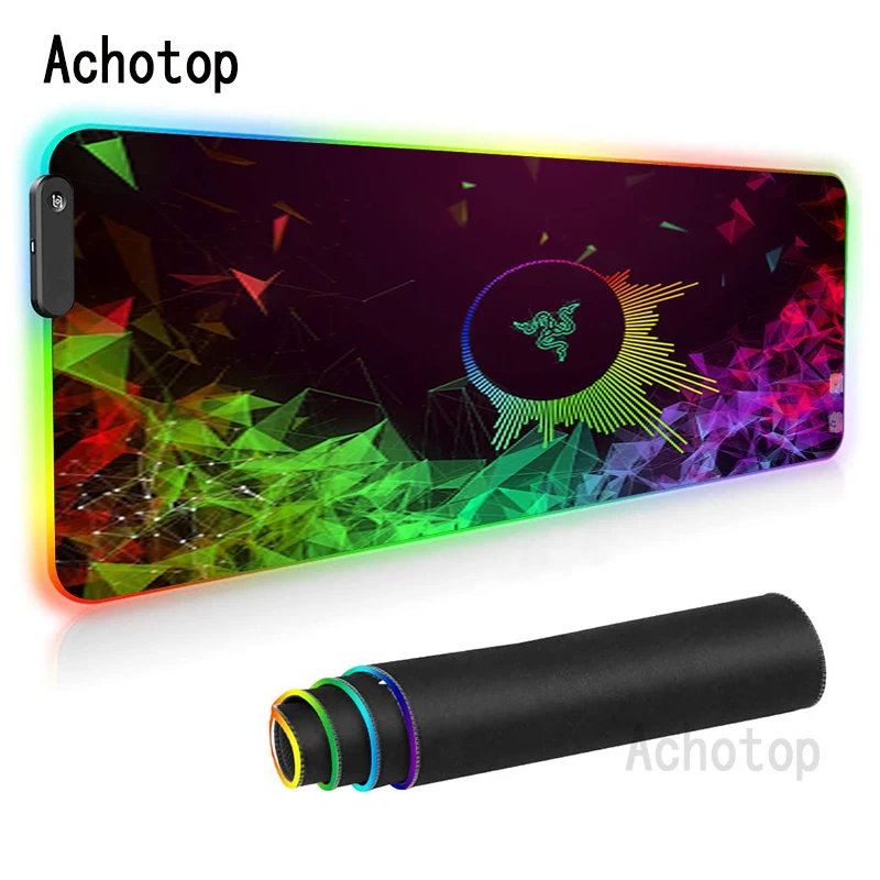 Razer RGB Gaming Mouse Pad Large Mousepad Gamer LED Office Mouse Mat Backlight Carpet For keyboard Desk Mat XXL XL Mause Pad Rug
Razer RGB Gaming Mouse Pad Large Mousepad Gamer LED Office Mouse Mat Backlight Carpet For keyboard Desk Mat XXL XL Mause Pad Rug