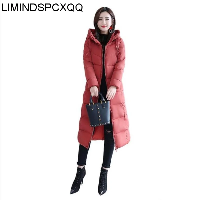 Womens Down Padded Jacket 2021 Thicken Slim Long Winter Hooded Coats Clothing Female 5XL Korean Style Camperas Mujer Invierno
Womens Down Padded Jacket 2021 Thicken Slim Long Winter Hooded Coats Clothing Female 5XL Korean Style Camperas Mujer Invierno