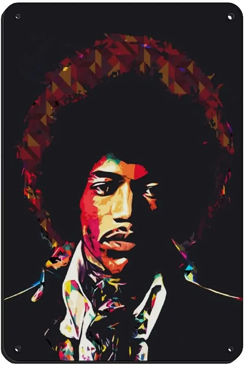 Jimi Hendrix 41 Tin Sign Vintage Metal Pub Club Cafe bar Home Wall Art Decoration Poster Retro 8×12inch(20×30cm)
Jimi Hendrix 41 Tin Sign Vintage Metal Pub Club Cafe bar Home Wall Art Decoration Poster Retro 8×12inch(20×30cm)