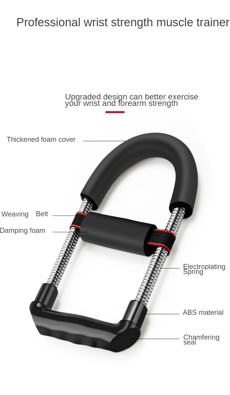 3Pcs/ Set Multifunction Hand Grip Wrist Strengthener Forearm Grip Workout Kit Adjustable Hand Gripper Exerciser Fitness for Men
3Pcs/ Set Multifunction Hand Grip Wrist Strengthener Forearm Grip Workout Kit Adjustable Hand Gripper Exerciser Fitness for Men
