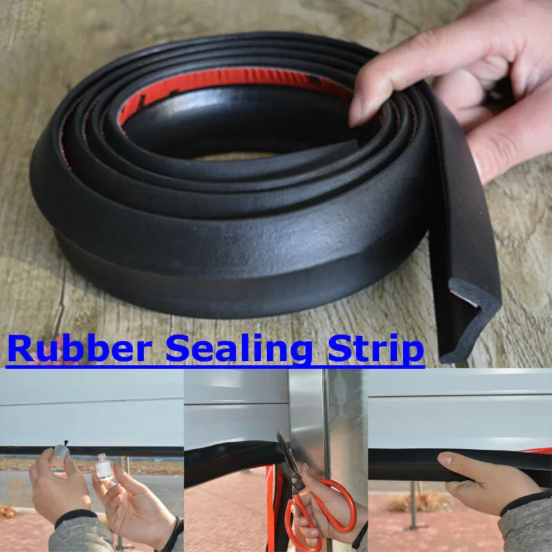 2M Garage Door Protector Sealing Strip Weatherproof Rubber Seal Tape Tool Useful
2M Garage Door Protector Sealing Strip Weatherproof Rubber Seal Tape Tool Useful