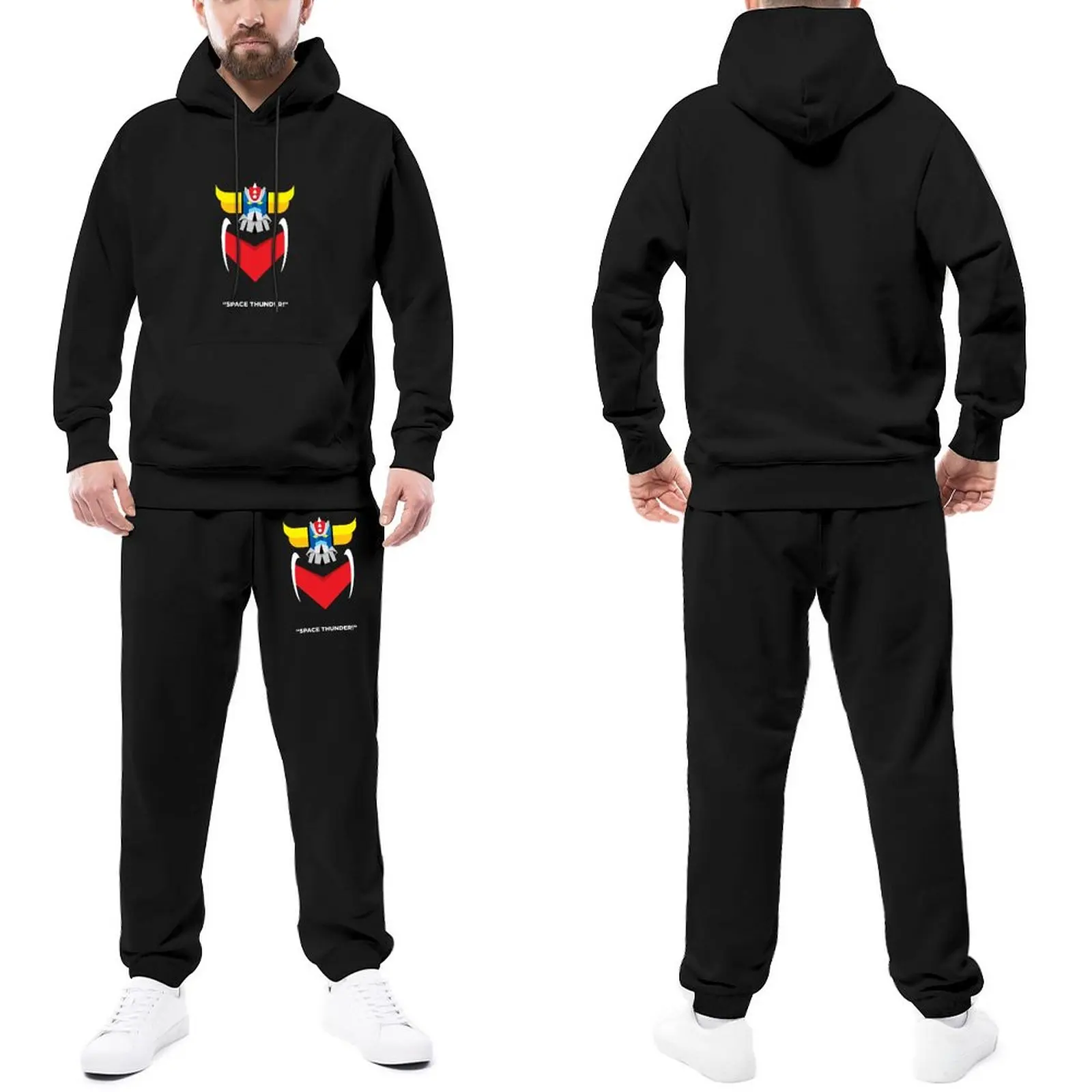 Grendizer Mens Tracksuit Set Grendizer Male Sweatsuits Hip Hop Sweatpants And Hoodie Set Running
Grendizer Mens Tracksuit Set Grendizer Male Sweatsuits Hip Hop Sweatpants And Hoodie Set Running