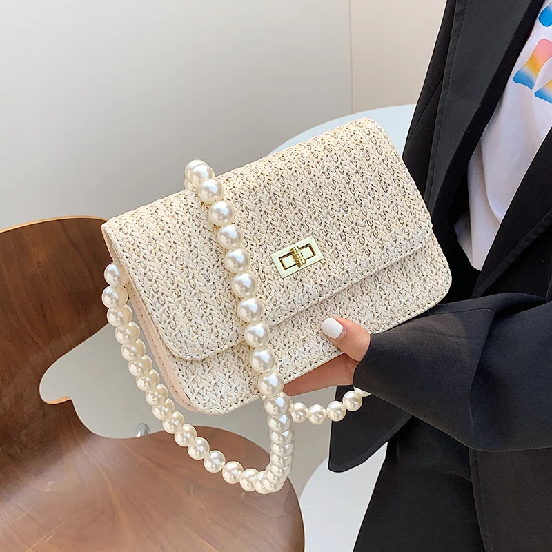 с доставкой Small Straw Flap Crossbody bag 2021 Summer New Women's Designer Travel Handbag Pearl strap Shoulder Beach Purses
с доставкой Small Straw Flap Crossbody bag 2021 Summer New Women's Designer Travel Handbag Pearl strap Shoulder Beach Purses