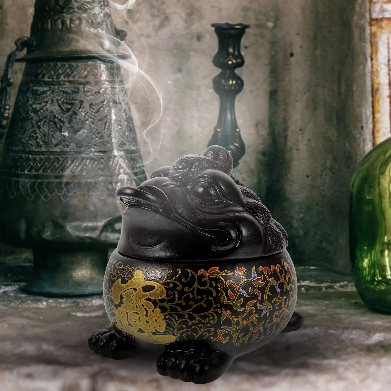 1Pc Decorative Ceramic Incense Burner Home Furnace Chic Censer Craft | Дом и сад