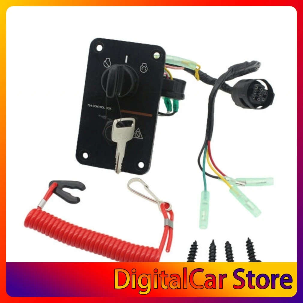 Single Control Key Panel For 704-82570-12-00 Outboard Single Engine Key Switch Assembly Panel
Single Control Key Panel For 704-82570-12-00 Outboard Single Engine Key Switch Assembly Panel