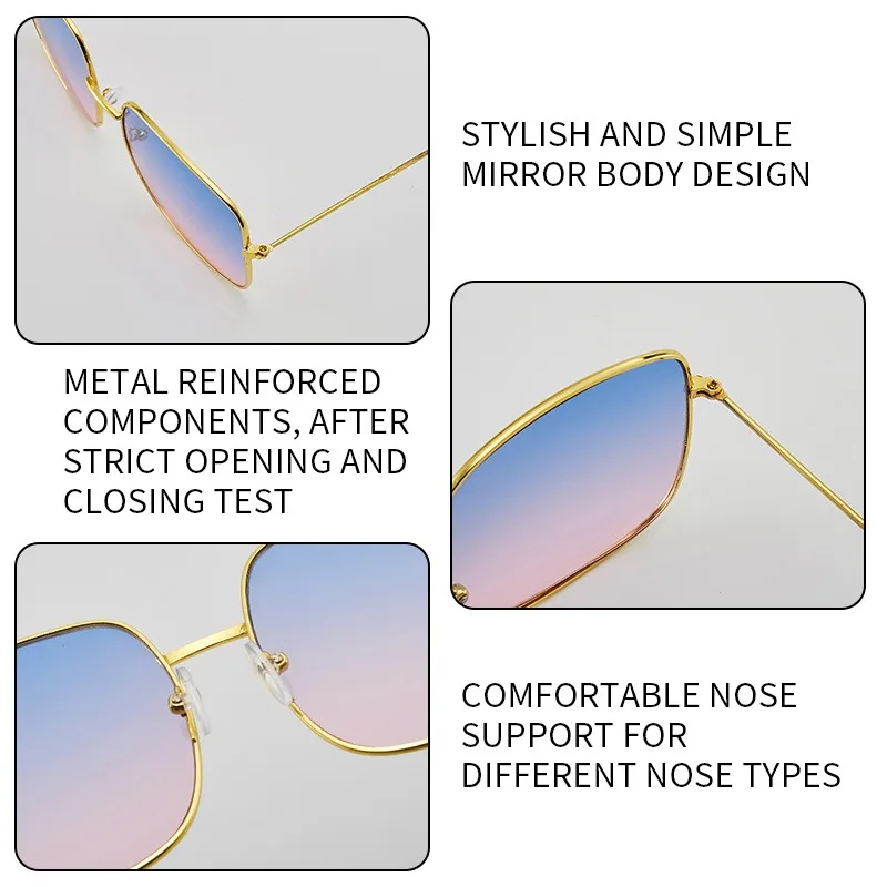 Square Sunglasses Women 2021 New Fashion Lady Oversize Square vintage Sunglasses Women Men Metal Frame Driving Fishing Glasses
Square Sunglasses Women 2021 New Fashion Lady Oversize Square vintage Sunglasses Women Men Metal Frame Driving Fishing Glasses
