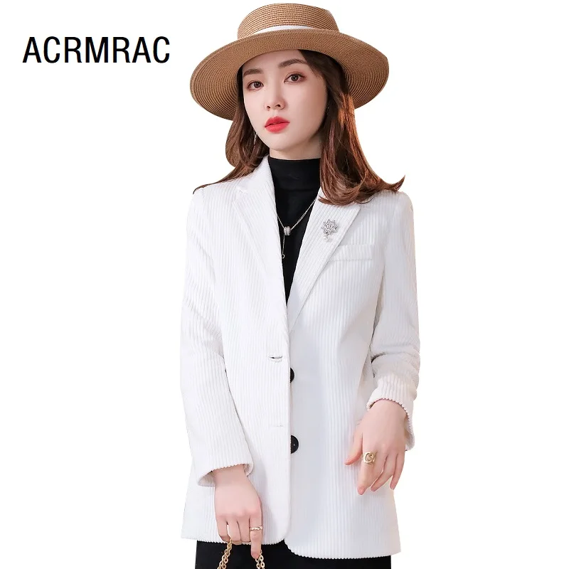 Women 2021 autumn blazers Slim autumn jacket Long sleeve Blazer & Suits Women 6150
Women 2021 autumn blazers Slim autumn jacket Long sleeve Blazer & Suits Women 6150
