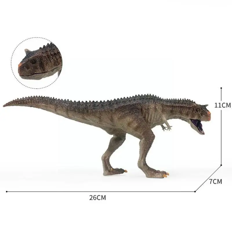 New Jurassic Dinosaur Carnivorous Carnotaurus Mouth Gift Model Collection For Kids Figure Action Can Toys Open T-Rex W5D4 
New Jurassic Dinosaur Carnivorous Carnotaurus Mouth Gift Model Collection For Kids Figure Action Can Toys Open T-Rex W5D4