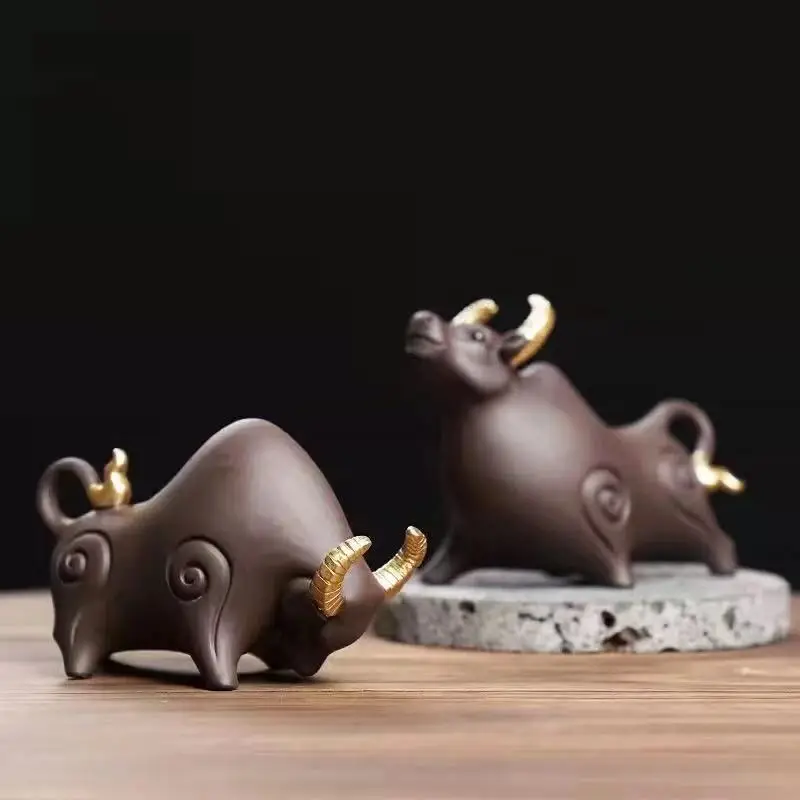 Cow Fine Tea Pet Tea Set Supportable Tea Table Tea Table Decorative Small Ornaments Tea Utensils Furnishings Tea Pet Yixing
Cow Fine Tea Pet Tea Set Supportable Tea Table Tea Table Decorative Small Ornaments Tea Utensils Furnishings Tea Pet Yixing