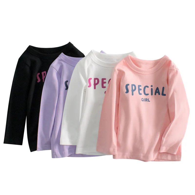 New Years Clothes For Girls Childrens T-shirt 2022 Spring Autumn New Girls' Baby Round Neck Letter Long Sleeve Cotton T-shirts
New Years Clothes For Girls Childrens T-shirt 2022 Spring Autumn New Girls' Baby Round Neck Letter Long Sleeve Cotton T-shirts