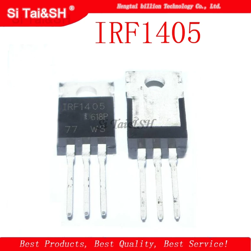 10 шт./лот IRF1405 TO-220 169A55V N-channel MOSFET, MOS tube car original authentic
10 шт./лот IRF1405 TO-220 169A55V N-channel MOSFET, MOS tube car original authentic