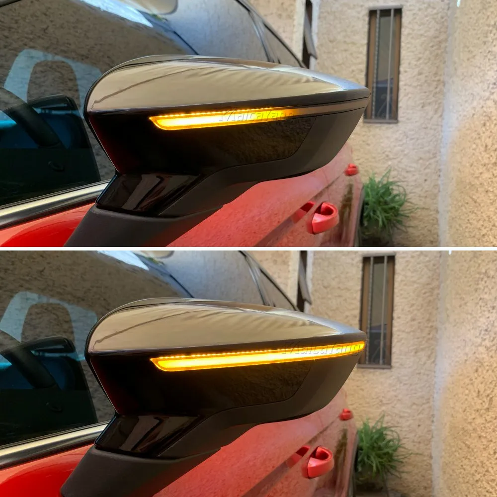 For Seat Leon III MK3 5F ST FR Cupra Ibiza MK5 V KJ1 Arona KJ7 Dynamic Turn Signal LED Blinker Side Mirror Light
For Seat Leon III MK3 5F ST FR Cupra Ibiza MK5 V KJ1 Arona KJ7 Dynamic Turn Signal LED Blinker Side Mirror Light