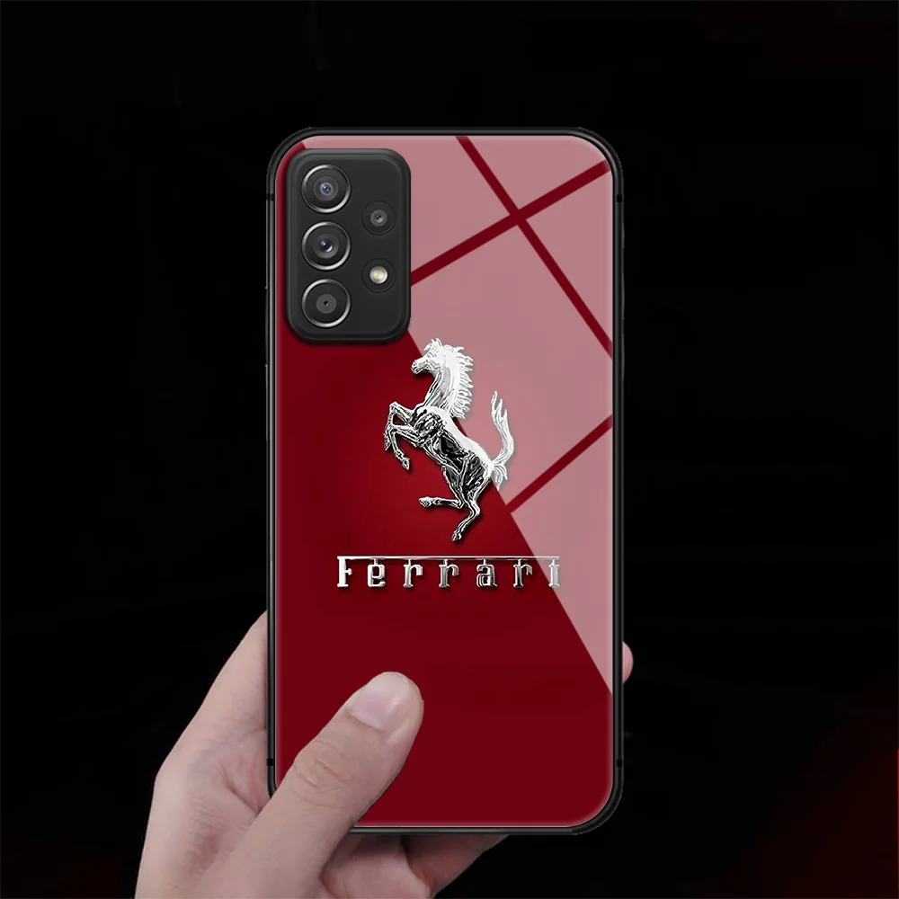 Supercar Ferrari Sporting Car Tempered Glass Phone Case Cover For Samsung Galaxy A M 10 12 20E 21 31 40 50 51 52 70 71 72 S
Supercar Ferrari Sporting Car Tempered Glass Phone Case Cover For Samsung Galaxy A M 10 12 20E 21 31 40 50 51 52 70 71 72 S