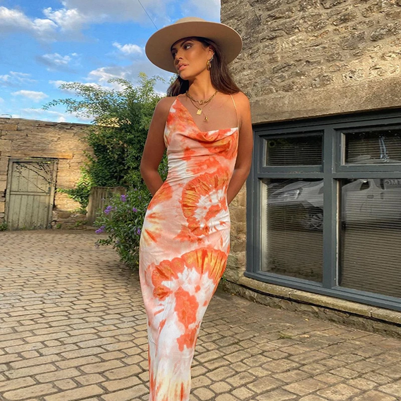 Sexy Tie Dye Print Dress 2021 Women Sleeveless Backless Lace Up Midi Club Party Dresses Spaghetti Strap Sundress Vestidos
Sexy Tie Dye Print Dress 2021 Women Sleeveless Backless Lace Up Midi Club Party Dresses Spaghetti Strap Sundress Vestidos