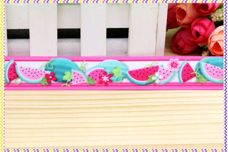 DHK 7/8'' 5yards watermelon printed grosgrain ribbon headwear hair bow diy party decoration OEM Wholesale 22mm E923
DHK 7/8'' 5yards watermelon printed grosgrain ribbon headwear hair bow diy party decoration OEM Wholesale 22mm E923