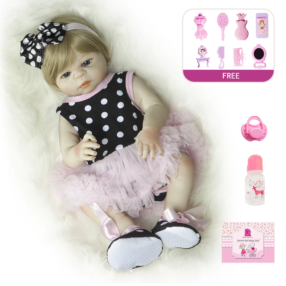 18"48CM Bebe Doll Reborn Toddler Doll Full Body Silicone Baby Smooth Hair Silicone Bebe Reborn Doll Kids Birthday Christmas Gift
18"48CM Bebe Doll Reborn Toddler Doll Full Body Silicone Baby Smooth Hair Silicone Bebe Reborn Doll Kids Birthday Christmas Gift