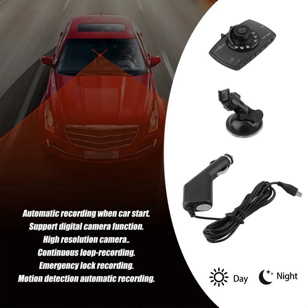 2.4 Inch Car Camera HD 1080P Dashcam 24 Hours Parking Monitoring DVR Video Recorders Dash Cam G-Snsor System Auto Registrator
2.4 Inch Car Camera HD 1080P Dashcam 24 Hours Parking Monitoring DVR Video Recorders Dash Cam G-Snsor System Auto Registrator