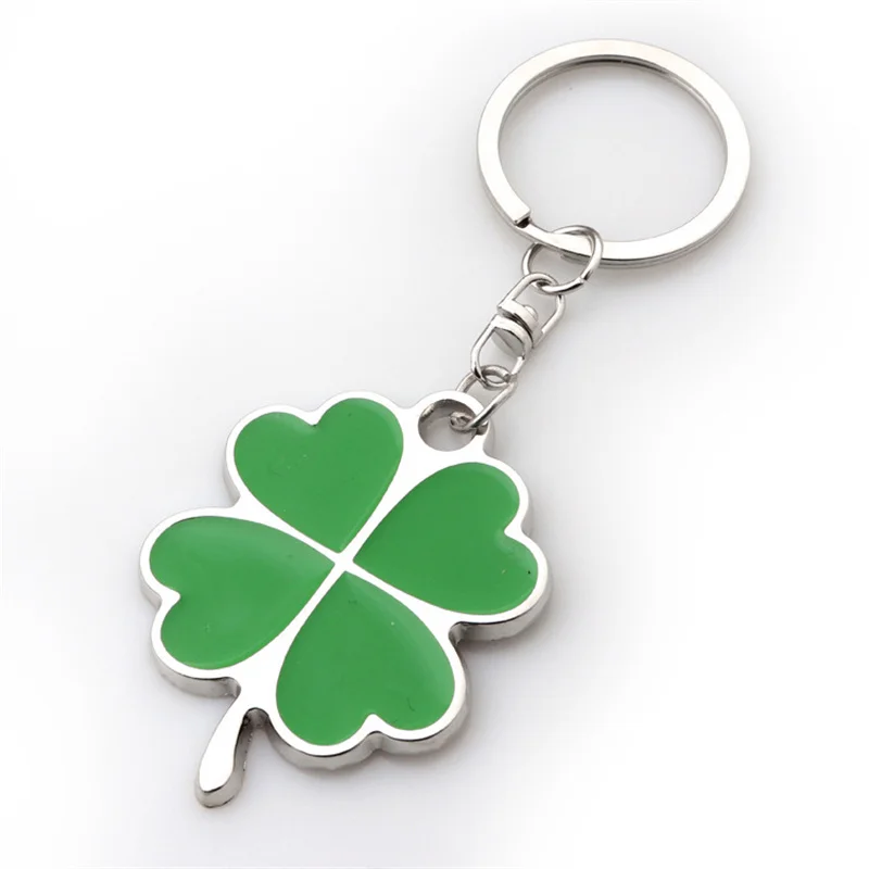 Four-leaf Clover Keychain Clover Metal Key Chain Pendant Lover Souvenir Gift
Four-leaf Clover Keychain Clover Metal Key Chain Pendant Lover Souvenir Gift