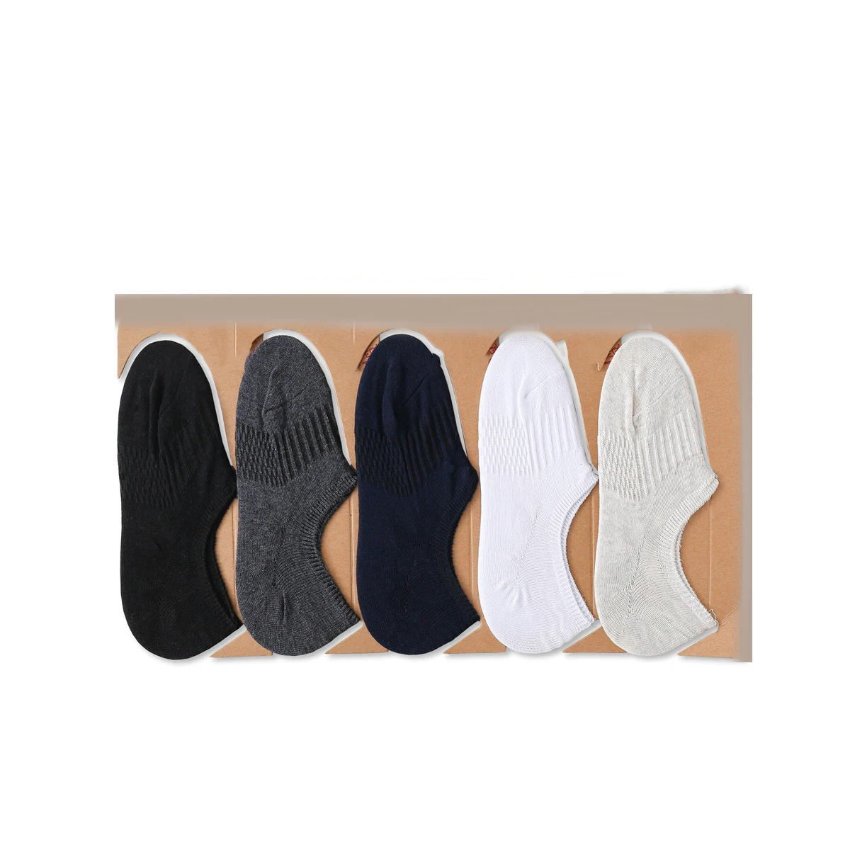 Anewmorn 5 Pairs/lot Draw Invisible Socks Men Solid Color Casual Summer Socks Male Fashion Breathable Soft Combed Cotton orap
Anewmorn 5 Pairs/lot Draw Invisible Socks Men Solid Color Casual Summer Socks Male Fashion Breathable Soft Combed Cotton orap