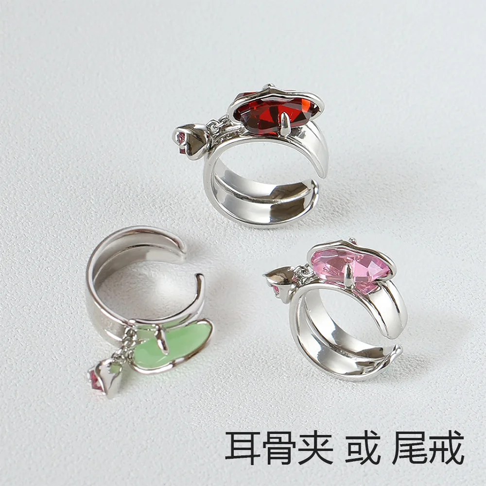 Ear bone clip earrings ear clip without ear hole female peach blossom spar ear clip design earrings women's jewelry
Ear bone clip earrings ear clip without ear hole female peach blossom spar ear clip design earrings women's jewelry