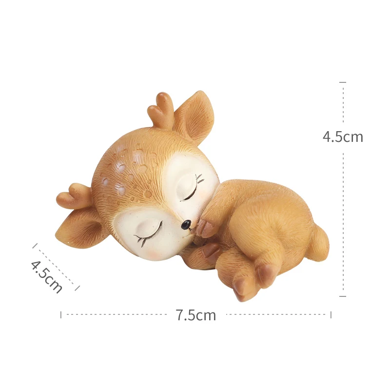 Sika Deer Small Decorations Home Decorations Creative Children's Room Ins Animal Resin Desktop Arrangement Wedding Gift
Sika Deer Small Decorations Home Decorations Creative Children's Room Ins Animal Resin Desktop Arrangement Wedding Gift