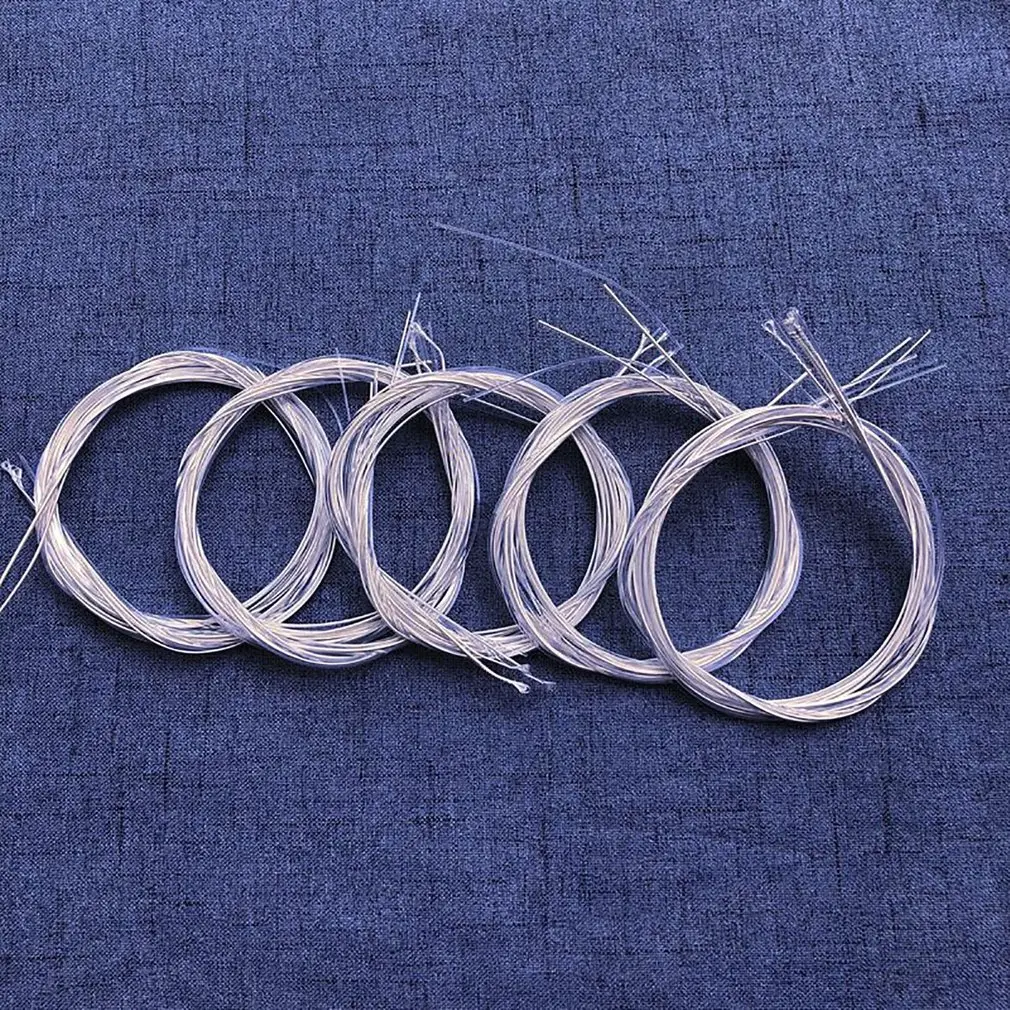 Classical Guitar Strings 6pcs/set Clear Nylon Strings Silver-Plated Copper Musical Instrument Accessories
Classical Guitar Strings 6pcs/set Clear Nylon Strings Silver-Plated Copper Musical Instrument Accessories