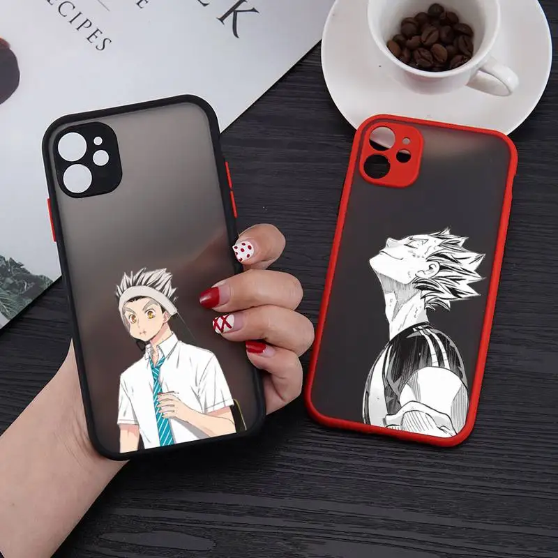 Haikyuu!! anime Bokuto Kōtarō Phone Case matte transparent For iphone 7 8 11 12 plus mini x xs xr pro max cover
Haikyuu!! anime Bokuto Kōtarō Phone Case matte transparent For iphone 7 8 11 12 plus mini x xs xr pro max cover