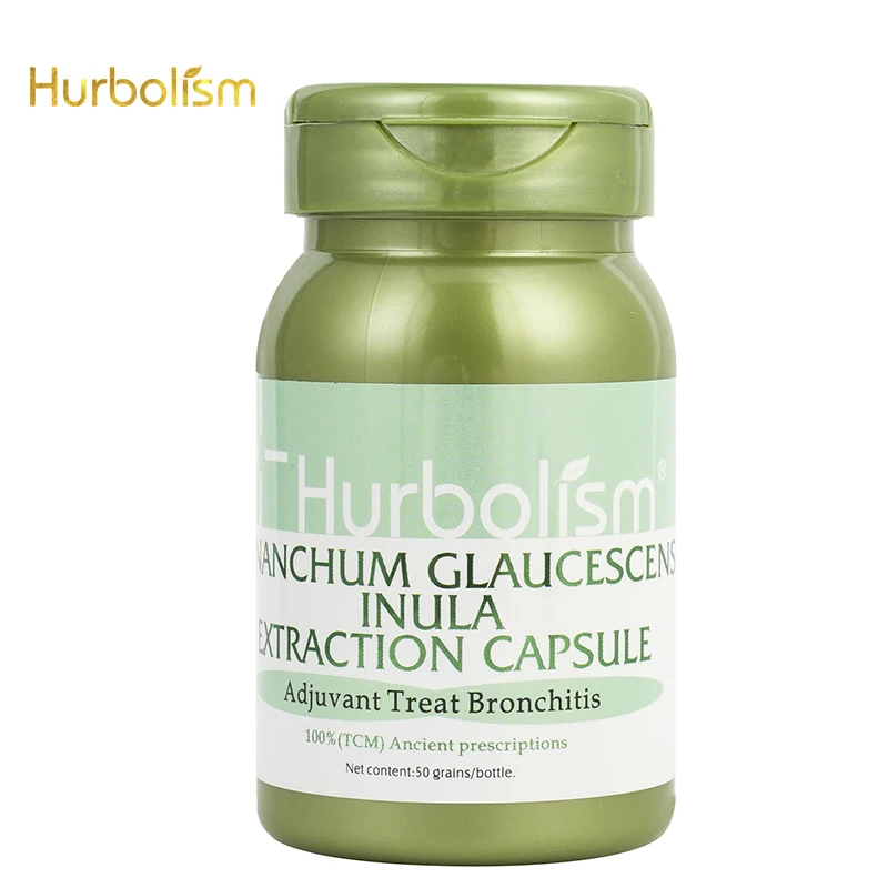 Hurbolism Cynanchum Glaucescens Inula Extraction Capsule, Adjuvant Help Bronchitis, Plants Extract, No side effect, 50pcs.
Hurbolism Cynanchum Glaucescens Inula Extraction Capsule, Adjuvant Help Bronchitis, Plants Extract, No side effect, 50pcs.