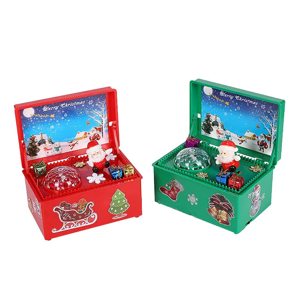 2021 Christmas Music Box Gift With Light Room Decor Holiday Musical Ornaments Xmas 2022 New Year Party Decoration For Home
2021 Christmas Music Box Gift With Light Room Decor Holiday Musical Ornaments Xmas 2022 New Year Party Decoration For Home