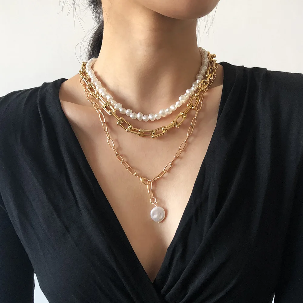 Koren Fashion Necklace Gift Layerd Party Boho Fashion Stainless Steel Necklace Hippie Harajuku Collier Femme Jewelry BY50XL
Koren Fashion Necklace Gift Layerd Party Boho Fashion Stainless Steel Necklace Hippie Harajuku Collier Femme Jewelry BY50XL