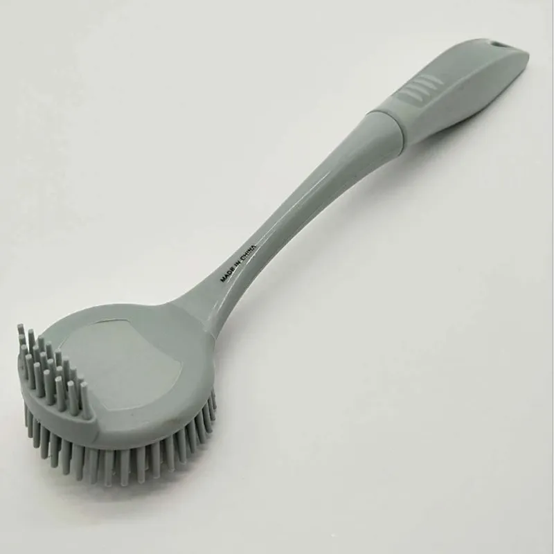TPR Soft Rubber Bowl Cleaning Brush High Quality Multi-function Long Handle Degreasing Cleaning Dish Brush
TPR Soft Rubber Bowl Cleaning Brush High Quality Multi-function Long Handle Degreasing Cleaning Dish Brush