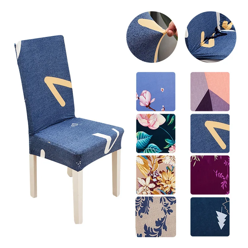 

Dining Chair Covers Spandex Stretch Covers for Chairs for Kitchen Covers for Armchairs for Home Decoration Wedding Chair Covers