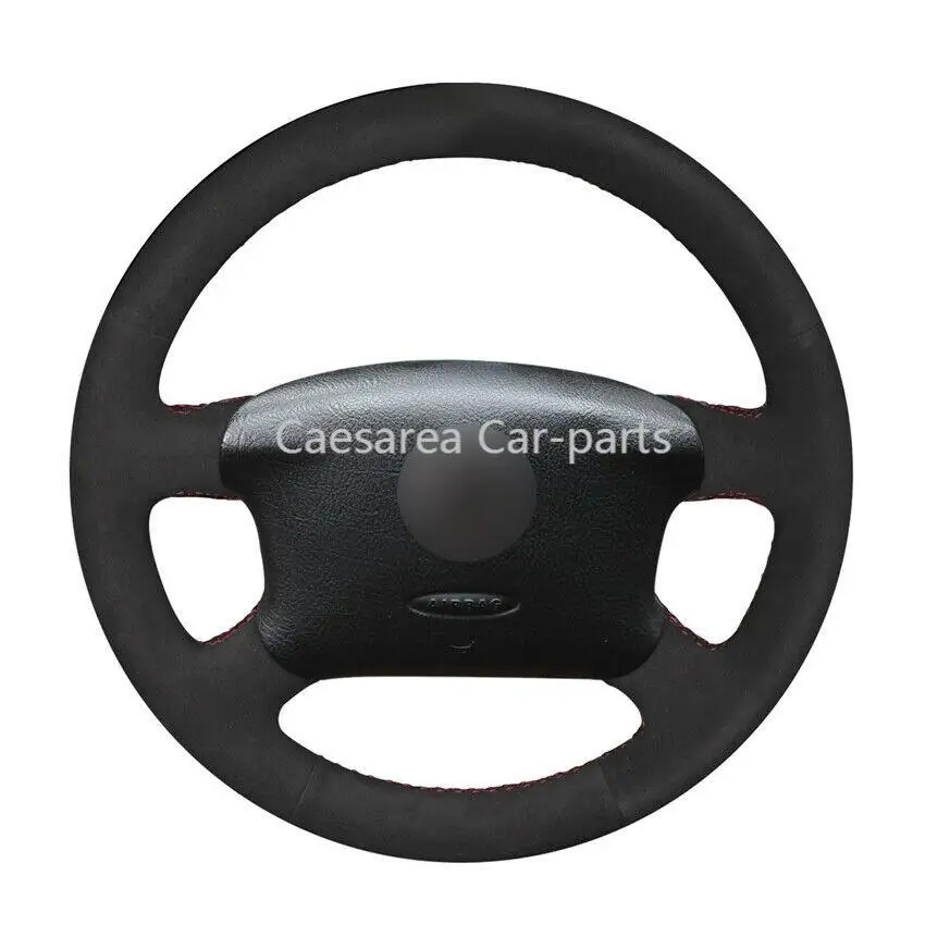 Hand stitched DIY Black Suede Car Steering Wheel Cover for Volkswagen Passat B5 1996-05
Hand stitched DIY Black Suede Car Steering Wheel Cover for Volkswagen Passat B5 1996-05