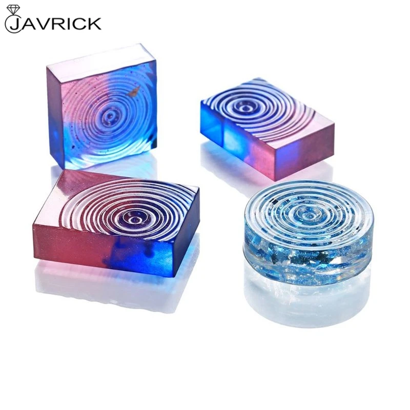 4Pcs DIY Water Ripple Clear Silicone Molds DIY Resin Water Wave Necklace Pendant Casting Molds Kit Jewelry Making Tools
4Pcs DIY Water Ripple Clear Silicone Molds DIY Resin Water Wave Necklace Pendant Casting Molds Kit Jewelry Making Tools