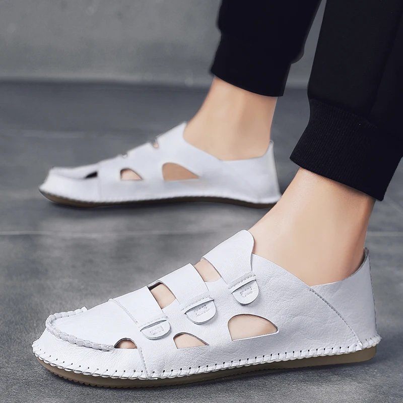 Summer Casual Shoes Men Sandals outdoor Gladiator Sandals round Toe Platform fashion men breathable Beach Sandal Rome Footwear
Summer Casual Shoes Men Sandals outdoor Gladiator Sandals round Toe Platform fashion men breathable Beach Sandal Rome Footwear