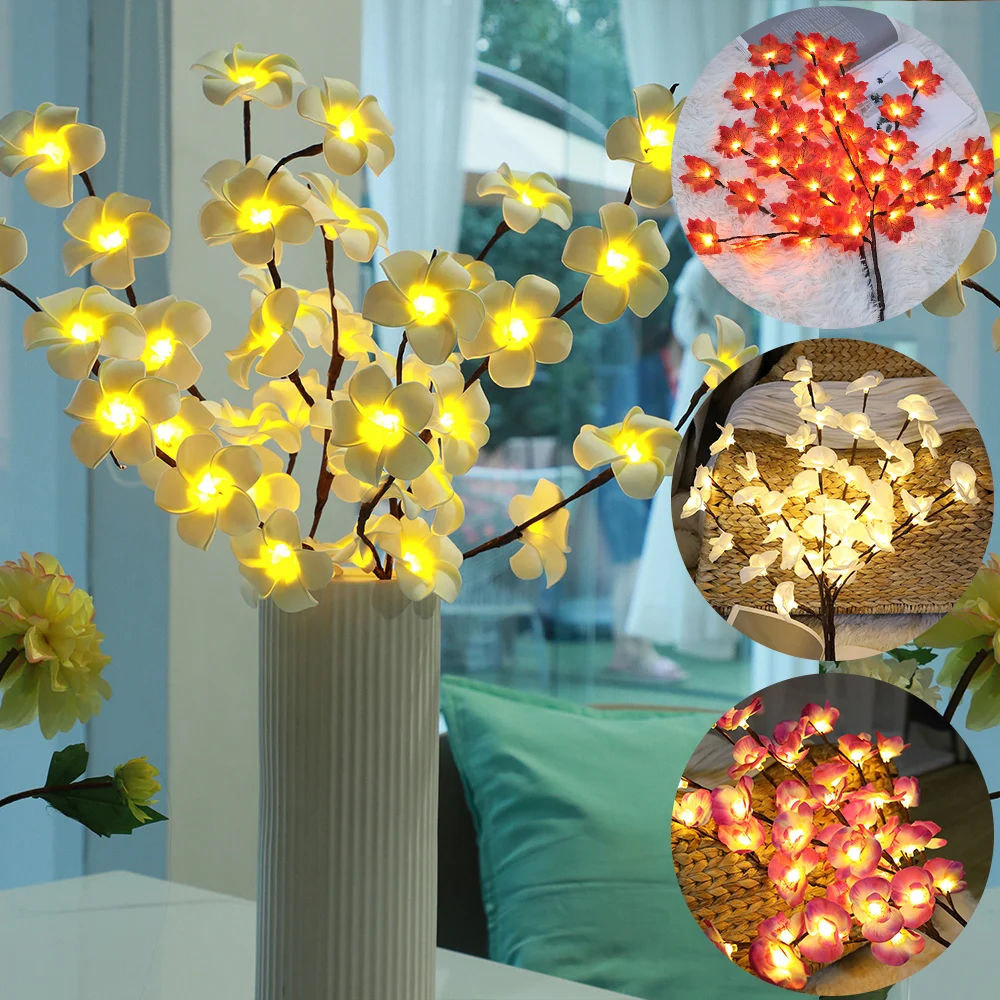 Wedding LED Flower Branch Light for Christmas Decor Natural Plants Branch Lamp 20 LED 77cm 30Inch String Lights Home Decoration 
Wedding LED Flower Branch Light for Christmas Decor Natural Plants Branch Lamp 20 LED 77cm 30Inch String Lights Home Decoration